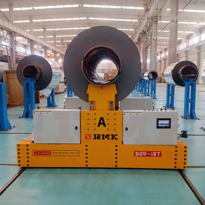 15 tonnin akku-ohjattu teräs rulla rautatiekuljetusvaunu