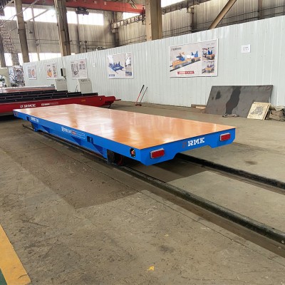 Heavy Duty 10 Tonnin Teräsputki Rail Transfer Cart